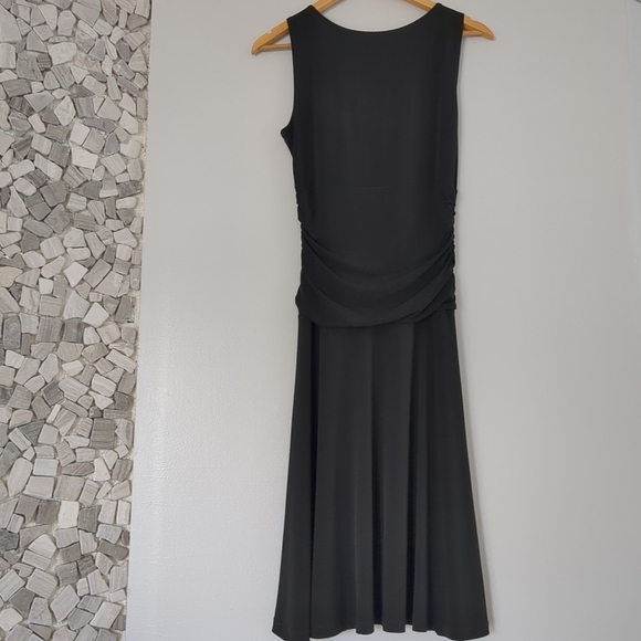 Reitmans Dress Womens Size Medium Black Sleeveless  Formal Office Siren - Picture 2 of 7